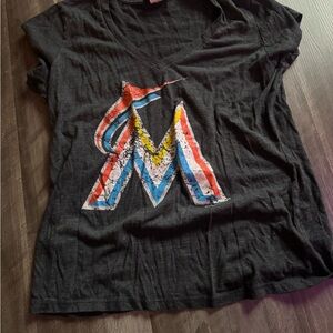 Miami Marlins Black T-Shirt